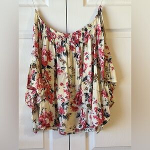 Floral Off-Shoulder Blouse